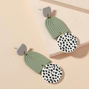 Abstract Art Deco Earrings